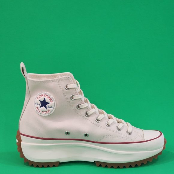 Converse Run Star Hike High 'Parchment' Unisex Platform Sneakers 171126C NWT - Picture 3 of 6